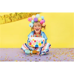 Szülinapi gyertyák happy birthday, mix, 2,5 cm S/13