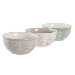 Tál 14x14x7 cm 600 ml 3 féle