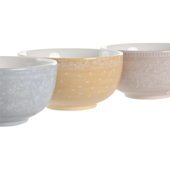 Tál 14x14x7 cm 600 ml 3 féle