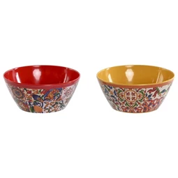 Tál mintás 12,8x12,8x5,5 cm 2 féle