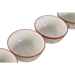 Tál mintás 14x14x6,3 cm 4 féle