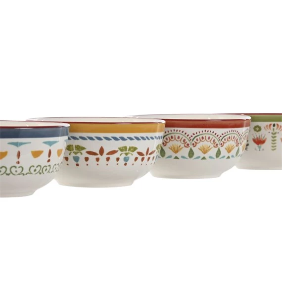 Tál mintás 14x14x6,3 cm 4 féle