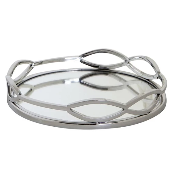 Tálca kör alakú 28x28x5 cm