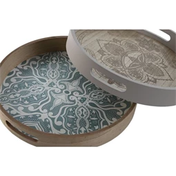 Tálca kör alakú 35x35x5 cm 2 féle