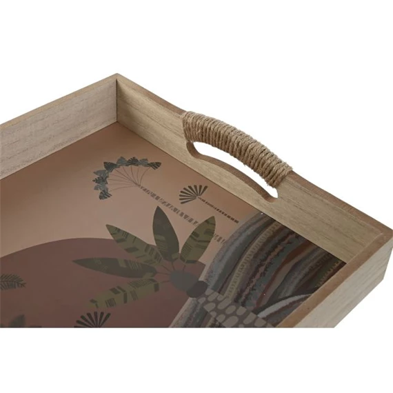 Tálca pálmafás 40x30x5 cm 2 féle