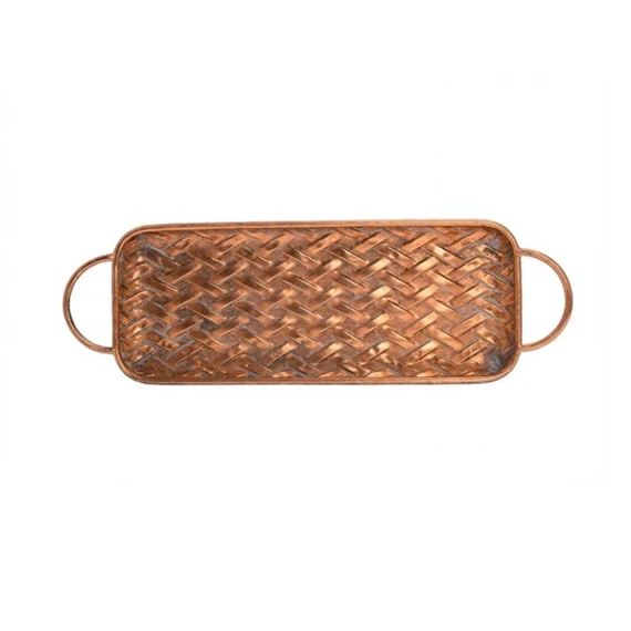 Tálca szögletes, füllel S 53x18x17 cm