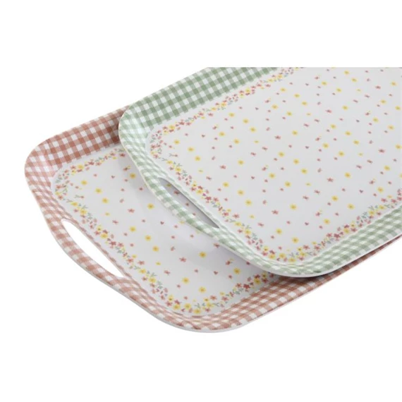 Tálca szögletes 36x26x2,2 cm 2 féle