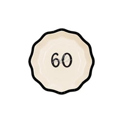 Papírtányér hello 60 papír 18 cm S/6