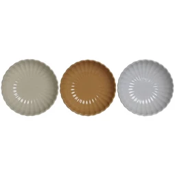 Tányér 19x19x4 cm 3 féle