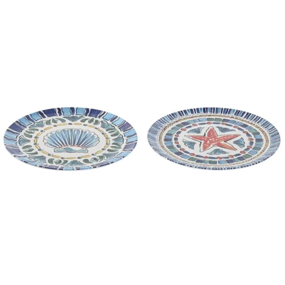 Tányér 20x20x1 cm 2 féle