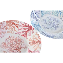 Tányér 23x23x3,6 cm 2 féle