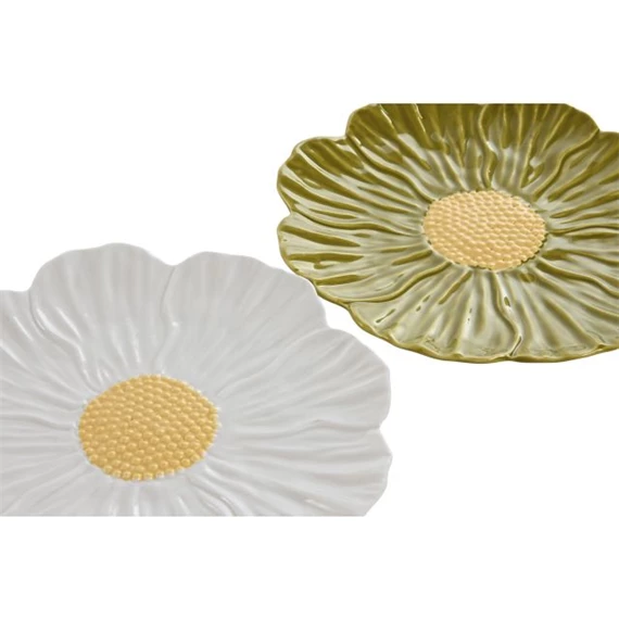 Tányér 21x21x2 cm 2 féle