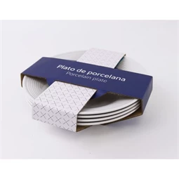 Tányér szett 20x20x3 cm S/4