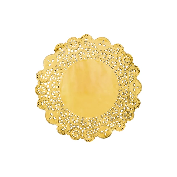 Tányéralátét arany, átmérő kb. 35,5 cm S/50