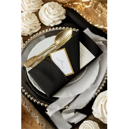 Tányéralátét gyöngyökkel átlátszó, átmérő kb. 32 cm