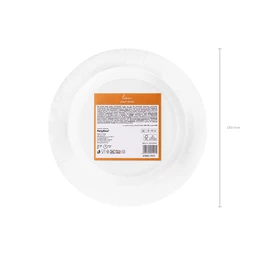 Papírtányér oroszlán, mix, 18 cm S/6