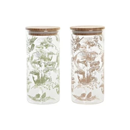 Tároló 10x10x22 cm 1400 ml 2 féle