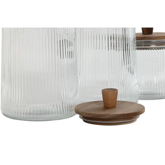 Tárolóedény szett 1,8 L 12,7x12,7x24 cm S/3