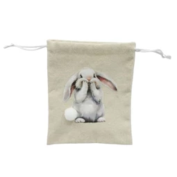 Pouch with rabbit 13x16x0.4 cm