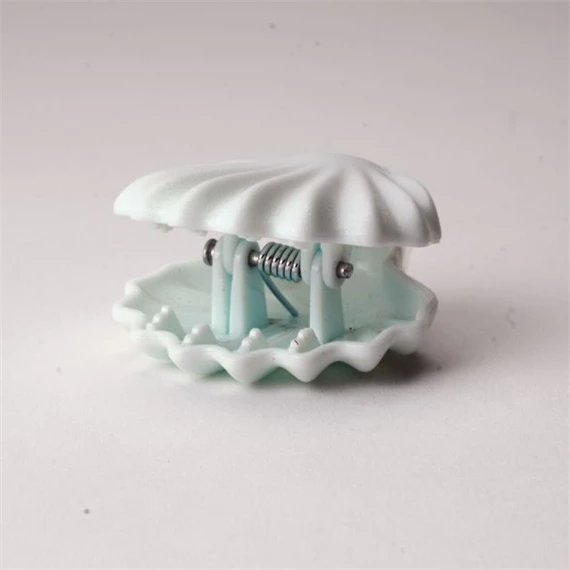 Tasakzáró csipesz, kagylós 5x5,3x3,3 cm S/4