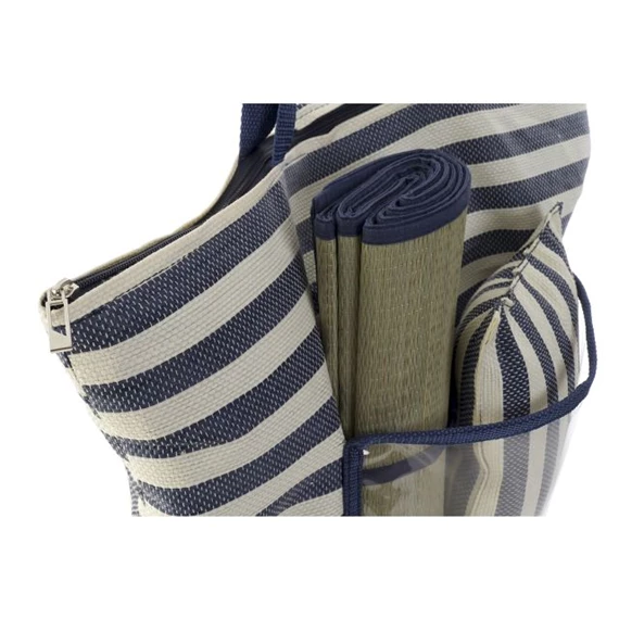 Táska szett csíkos 55x17x35 cm 2 féle S/3