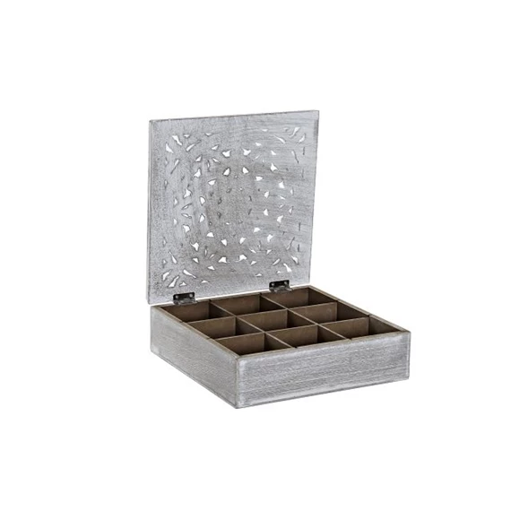 Teafilter tartó doboz Mandala mintás 23x23x7 cm