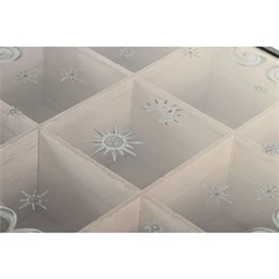 Teafilter tartó doboz 24x24x6,5 cm 2 féle