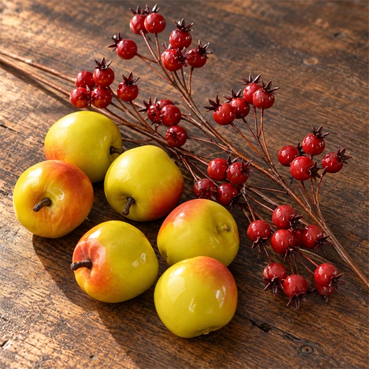 Decorative fruits and berries