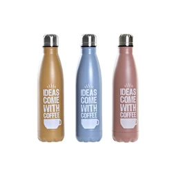 Termosz dupla falú 6x6x26,5 cm 500 ml 3 féle