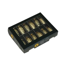 Toboz 6 cm bright gold combi S/12
