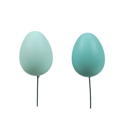 Tojás betűzős 3x4 cm S/12