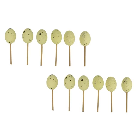 Tojás pöttyös, betűzős 2,5 cm S/12