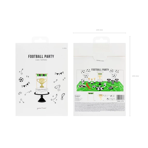 Tortadísz keverék foci 15,5-20 cm S/2