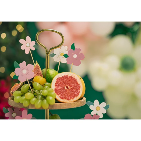 Tortadísz virágok, mix, 13-14,5 cm S/8