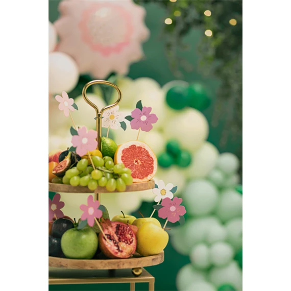 Tortadísz virágok, mix, 13-14,5 cm S/8