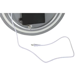 Tükör domború szegéllyel, LED-es 50x0,5x80 cm