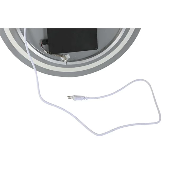 Tükör domború szegéllyel, LED-es 50x0,5x80 cm