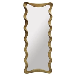 Tükör egész alakos, hullámos kerettel 60x3x152 cm