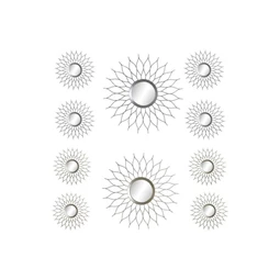 Tükör szett 50x1,5x50 cm 2 féle S/5