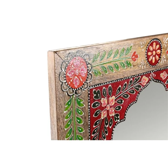 Tükör virágos, kézzel festett 41x2x56 cm