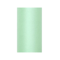 Tüll sima menta 0,15 cm x 9 m