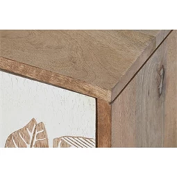 Tv-s szekrény leveles 140x40x50 cm