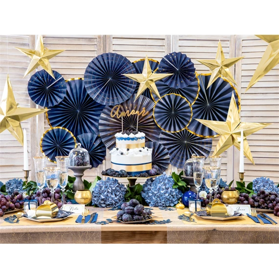 Ültetőkártya keret arany 9,5x5,5 cm S/10