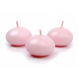 Úszógyertya 4 cm rózsaszín S/50