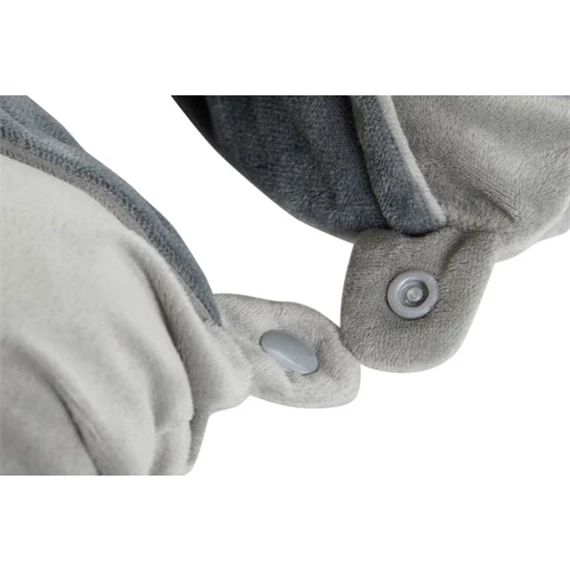 Utazópárna kapucnis 30x10x32 cm