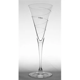 Koktélos pohár Swarovski kristállyal 200 ml 22x8,2 cm S/6