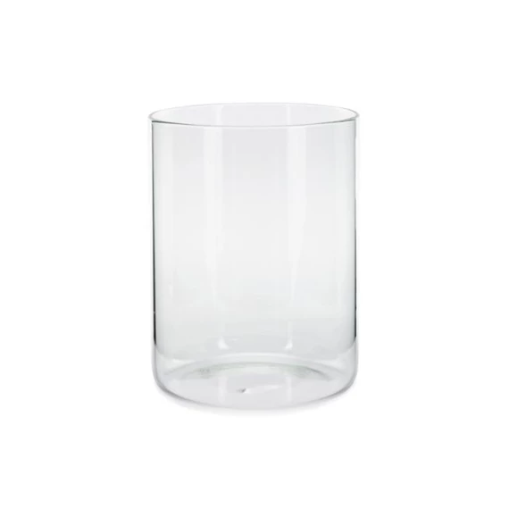 Üvegcső gyertyákhoz 13x17 cm