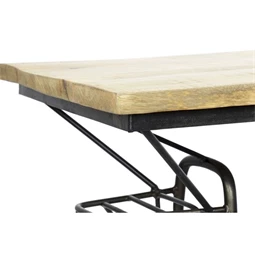 Kisasztal bortartóval motoros 155x56,5x96,5 cm