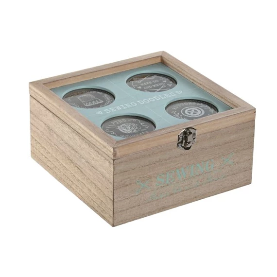 Varrókészlet dobozban 20x20x10 cm