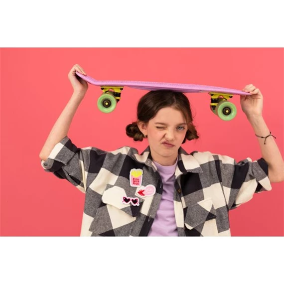 Vasalható matrica kiss me, mix, 4,5-6,5x3-6 cm S/3